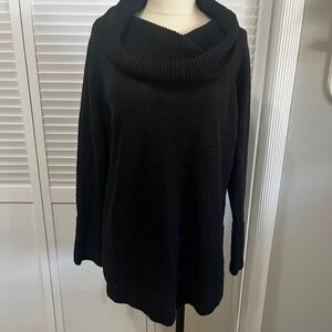 Calvin Klein Black Cowl Neck Sweater